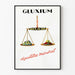 Poster vintage Gluxium Equilibrio Minerale Vitaminizzato