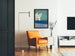 Poster vintage God Mother Near per decorazione murale