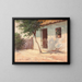 Alla fattoria - Ágoston Cs — quadro incorniciato alla parete