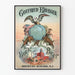 Poster vintage Gotfried Krueger Bock Beer Birrificio Newark N.J.