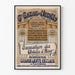 Poster vintage Grande Bazar di Neuilly Esposizione di Articoli Invernali