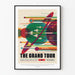 Poster Decorazione Murale Grande Tour del Sistema Solare Artem Legrand