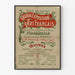 Poster Grande Esposizione d'Arte Francese a Nancy 1908