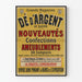 Poster vintage Grandi Magazzini dei Grandi Magazzini del Dé d'Argent Le Havre