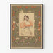 Poster vintage Grasside ritratto donna retrò