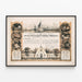 Poster vintage Great Central Fair - Commission Sanitaire US 1864 — quadro incorniciato alla parete