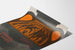 Poster decorativo Vaso Greco antico nero e arancione