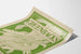 Poster vintage Greenbacks Serpente Verde