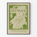 Poster vintage Greenbacks Serpente Verde