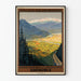 Poster vintage Grenoble Services Automobiles Route des Alpes