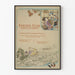 Poster vintage di esposizione di stampe giapponesi - Grolier Club