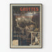 Poster vintage Grotte di Baume-les-Messieurs Jura