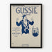 Poster vintage canzone militare Gussie Guthie 1918