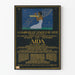 Poster vintage Hamburger Stadttheater Aida di Giuseppe Verdi