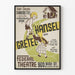 Poster vintage Hansel e Gretel - Marionette teatro Federal Theatre