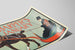 Poster vintage di Harper's gennaio con cavallo e slitta — vista dell’opera
