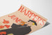 Poster vintage di Harper's giugno con studente in toga e pipa