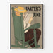 Poster vintage di Harper's giugno di Edward Penfield