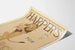 Poster vintage Harper's March con leone e agnello