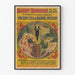 Poster vintage Harry Houdini Prigione e Mistero della Botte