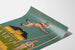 Poster vintage Harvard Lampoon con atleta salto con l'asta