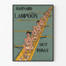 Poster vintage Harvard Lampoon squadra di canottaggio