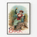 Poster vintage Bock con donna e capra