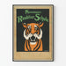 Poster vintage Tigre Havemann's Raubtier Schule