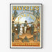 Poster vintage Haverly's New York Juvenile Pinafore Company