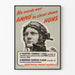 Poster di Propaganda Militare He Needs Our Ammo
