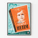Poster vintage del film Heidi con Shirley Temple