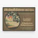 Poster vintage Heimstätten Berlino Colonien di campagna decorazione murale — quadro incorniciato alla parete