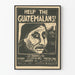 Poster di Solidarietà Guatemala - Aiuti Umanitari Vintage
