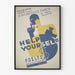 Poster vintage Help Yourself - Decorazione murale teatrale rétro