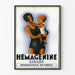 Poster vintage Hémagenine Giraud - Illustrazione madre e bambino