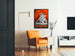 Poster vintage emagénina Giraud Force Sculpture Antico