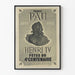Poster decorativo Enrico IV Feste del 4o Centenario Pau 1553-1953