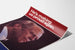 Poster vintage ritratto di leader con slogan ispiratore
