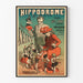 Poster vintage Ippodromo I Nani Esposizione Tyroliani