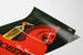 Poster vintage HIPPOHEMO Sangue Puro con cavallo rosso