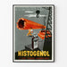 Poster pubblicitario vintage Histogénol ricostituente potente