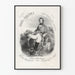 Poster storico Luigi Filippo I di Amédée Boudin e Félix Mouttet