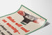 Poster vintage protezione maschera antigas