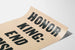 Poster Murale Honor King Fin Racismo
