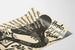 Poster murale vintage in bianco e nero con personaggio stilizzato