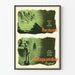 Poster pubblicitario vintage Hordenol e Sulfaguanidina