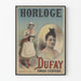 Poster vintage Orologio Dufay Comico Eccentrico