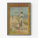 Poster vintage Humber Vélo donna e uomo
