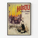 Poster vintage HURTU - Auto e biciclette Parigi