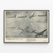 Poster vintage Hydraulics Safety First - Poster aeronautico tecnico — quadro incorniciato alla parete